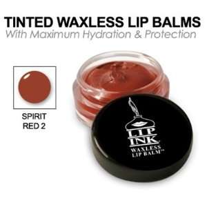  LIP INK® Tinted Waxless Lip Balm SPIRIT RED 2 NEW Health 