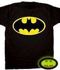 Batman Glowing Joker Face Logo T Shirt DC Comics New items in 