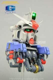System 1/35 RX 78 GP 01 Gundam Head Finished model  