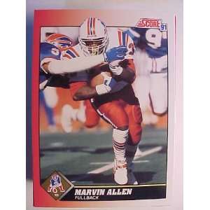  1991 Score #206 Marvin Allen