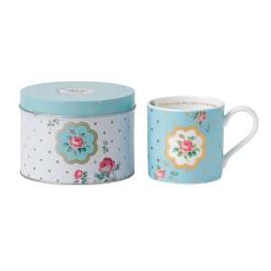 Royal Albert New Country Roses Teaware Seasonal Mug In A Tin   Polka 