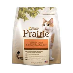 Prairie Salmon Meal & Brown Rice Medley Dry Cat Food by Natures 