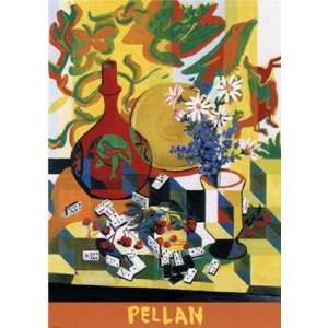  Fleurs Et Dominos by Alfred Pellan 35x50 Toys & Games