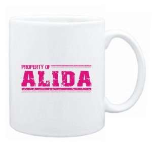  New  Property Of Alida Retro  Mug Name