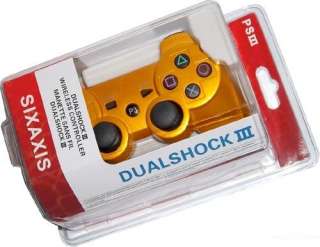 Brand new PS3 PlayStation 3 Wireless Controller Gold Dual Shock 
