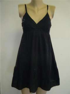RUE 21 DRESS Lovely black sleeveless empire waist smocked mini dress 
