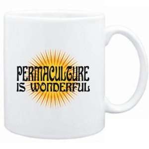 Mug White  Permaculture is wonderful  Hobbies  Sports 