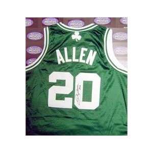  Ray Allen autographed Basketball Jersey (Boston Celtics 