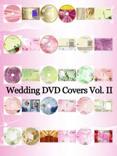 200 photoshop PSD Wedding DVD covers Vol II  
