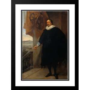 com Dyck, Sir Anthony van 19x24 Framed and Double Matted Nicolaes van 