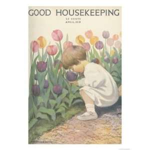  Good Housekeeping, April 1919 Giclee Poster Print, 12x16 