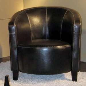    Abbyson Living Manhattan Leather Club Chair Furniture & Decor
