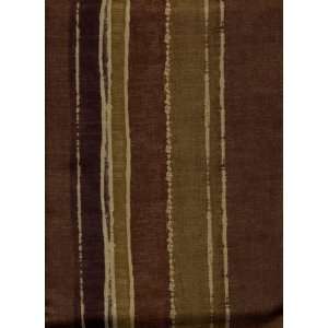  Armand Gold Fabric Shower Curtain Brown Gold Vertical 