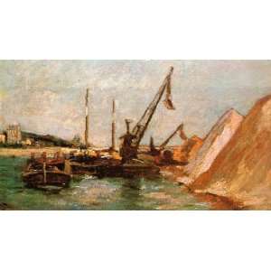   painting name Quai de Bercy 1, By Guillaumin Armand