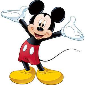RoomMates Mickey Mouse Peel & Stick Giant Wall Decal Wall Stickers New 