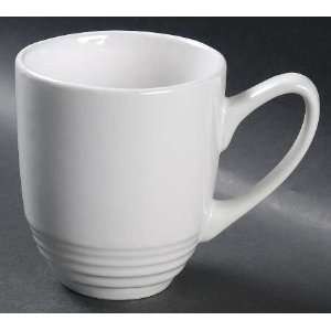  Laurie Gates Dekko Vintage White Mug, Fine China 