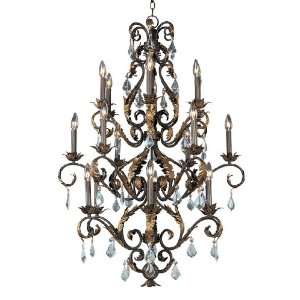  Crystal Aurelius Chandelier/Dinette BY Maxim Lighting 