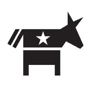  Democrat logo decal 