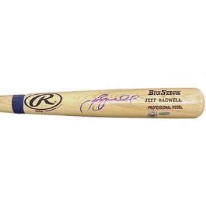 Jeff Bagwell Autographed Rawlings Name Model Baseball Bat  