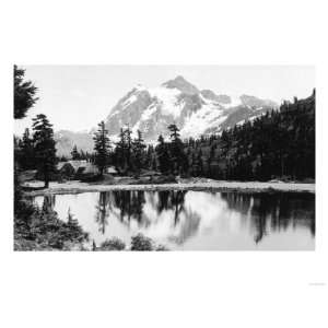  Mt. Shuksan and Mt. Baker Lodge Photograph   Mt. Baker, WA 