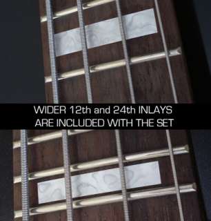 FENDER JAZZ BASS MOP BLOCKS Vinyl Guitar Decal Inlays  