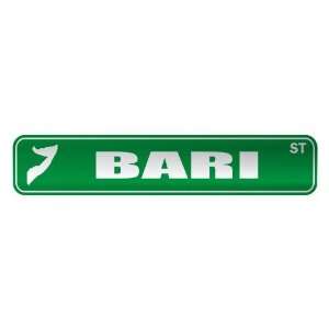   BARI ST  STREET SIGN CITY SOMALIA