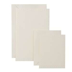  50 Count Ivory Embossed Dots Invitation Kit Office 
