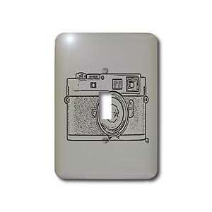 photo Illustrations Rangefinder Camera   Picture of a Grey Rangefinder 