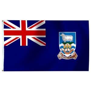  Falkland Islands Flag 4X6 Foot Nylon Patio, Lawn & Garden