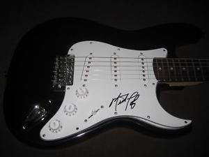 MEAT LOAF SIGNED GUITAR AUTOGRAPHED ROCKY HORROR PROOF  