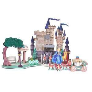   Fairy Tale 3D Castle Puzzle   93pcs 3D puzzle   DIY toy Toys & Games
