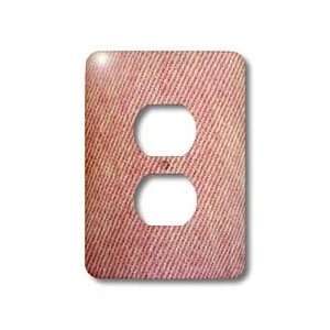   Designer Textures   Pink Jeans   Light Switch Covers   2 plug outlet