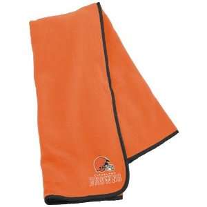  Cleveland Browns Orange Receiving Blanket Sports 