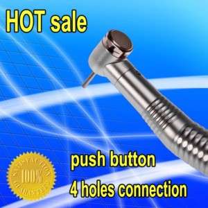 Dental High Fast Speed Handpiece Turbine Push Button 4  