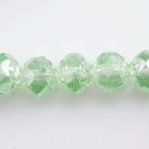  Fire Polished Rosebud 5 X 6mm Luster   Peridot Arts 