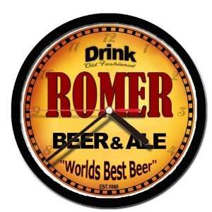  ROMER beer and ale cerveza wall clock 