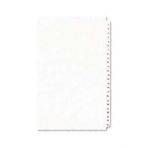  Legal Ring Binder Tab Dividers   Title 1 25, 14 x 8 1/2 