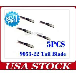  5 PCS 9053 22x5 Tail Blades for Double Horse 9053 
