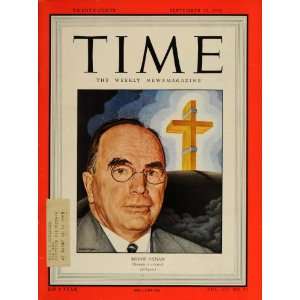 1948 TIME Cover Bishop Oxnam Methodist Ernest H. Baker 