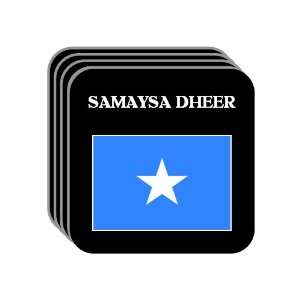  Somalia   SAMAYSA DHEER Set of 4 Mini Mousepad Coasters 