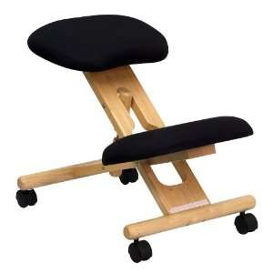    Wooden Ergonomic Kneeling Posture Office Chair