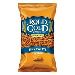  Rold Gold Cheddar Cheese Tiny Twist Pretzels, 10 Oz Bags 