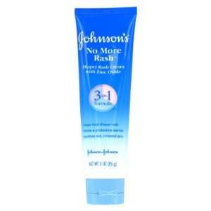 Johnsons No More Rash Diaper Rash Cream   3 oz Health 