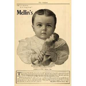  1903 Ad Mellins Baby Food Evelyn Rockel Hillsboro Ohio 