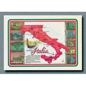   10 x 14 Historic Italia Paper Placemat 1000/CS
