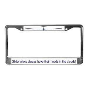  Head in the Clouds Car License Plate Frame by  