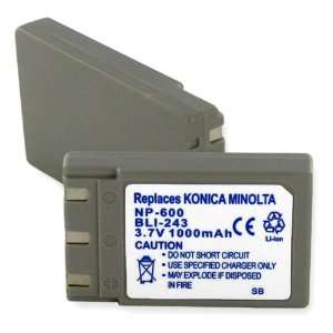  Konica DIMAGE 600 Replacement Digital Battery Electronics