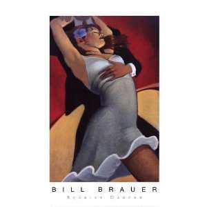    Scarlet Dancer   Poster by Bill Brauer (14x20)