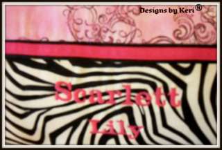 Designs by Keri Gothic Skulls Zebra Duffle Diaper bag  