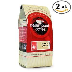 Paramount Coffee Diners Choice, Ground, 12 Ounce (Pack of 2)  